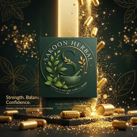 سکون ہربل گولڈ پلس کیپسول  Sakoon Herbal Gold Plus