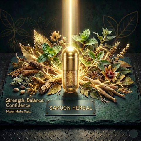 سکون ہربل گولڈ پلس کیپسول  Sakoon Herbal Gold Plus